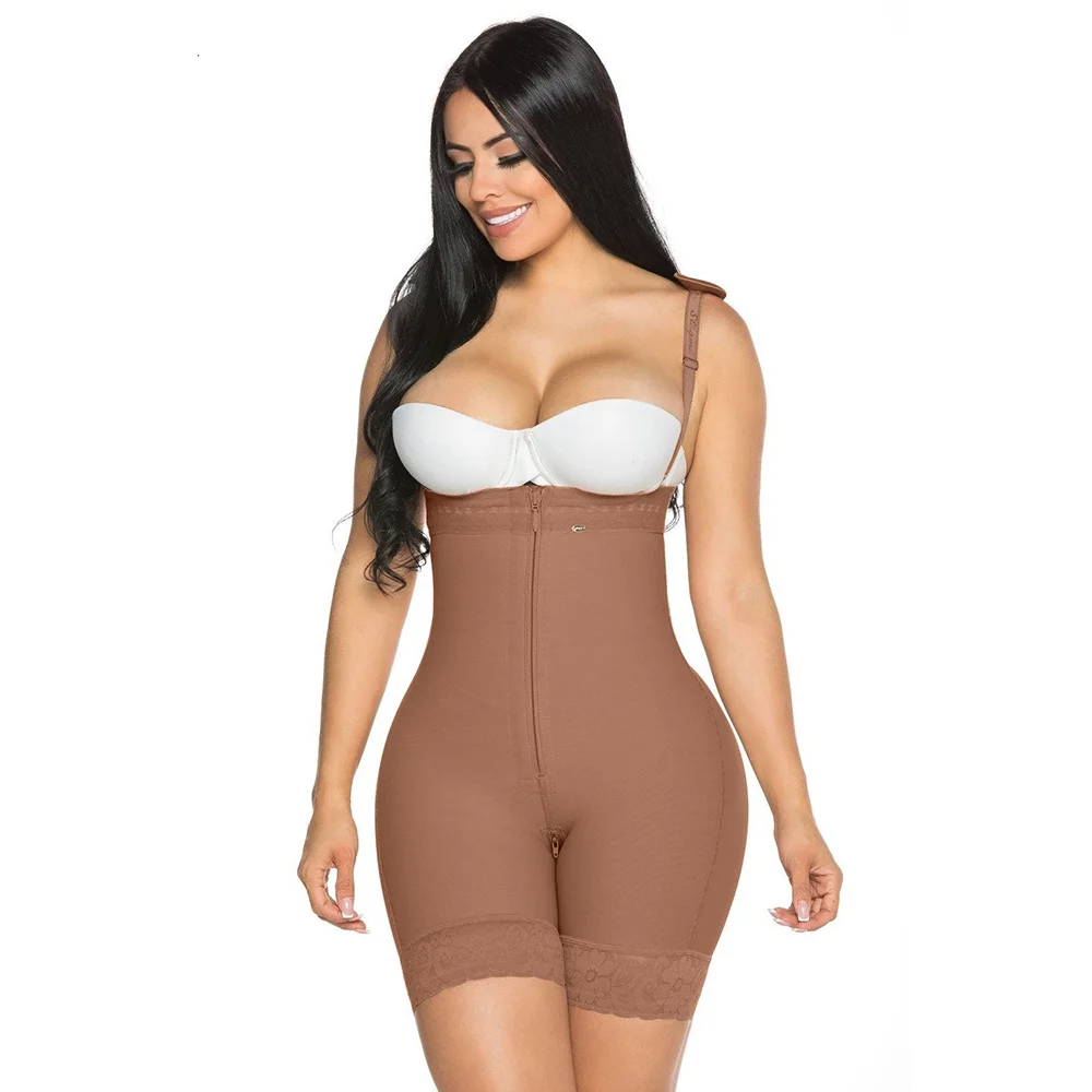 

Fajas Zipper Body Shaper Girdles Post Surgery Compression Butt Lifter Slimming Shapewear Waist Trainer Underwear