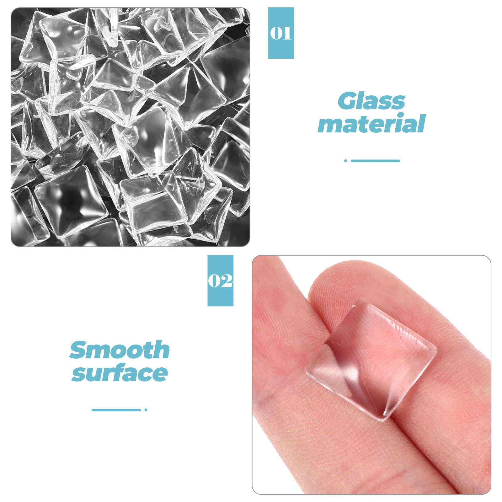 

100 шт., доска для демонстрации цвета ногтей, прозрачное стекло, прочные таблицы для лака, советы по дизайну ногтей, маникюрный инструмент, сравнение цветов