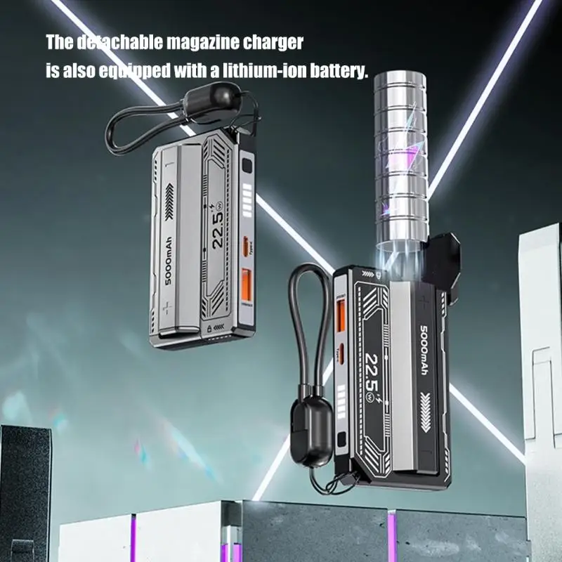 Interchangeable 21700 Battery Storage Case Sleeve Quick Eject Mechanism High Impact ABS Construction no Battery 83CE