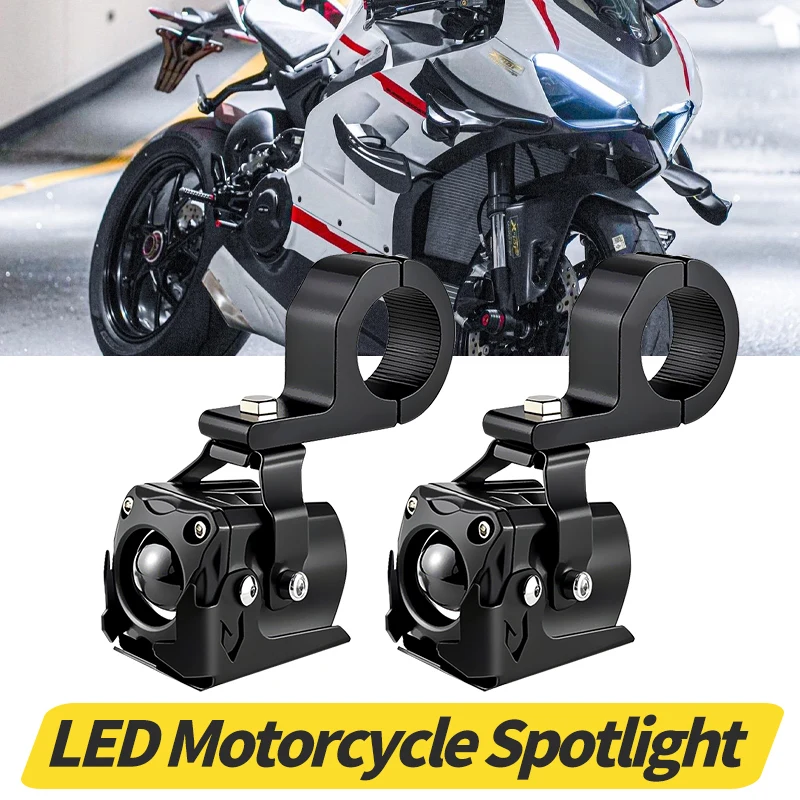 

Motorcycle Headlight Spotlight Fog Lights Universal For Ducati 848/1098/1198/1199 Panigale/1199 Superleggera/1299 Panigale/848