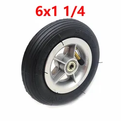 6 Inch 6x1 1/4 Inner Tube Outer Tyre Wheel for 6*1 1/4 Inflation Tire Wheelchair Pneumatic Gas Mini Electric Scooter Accessories