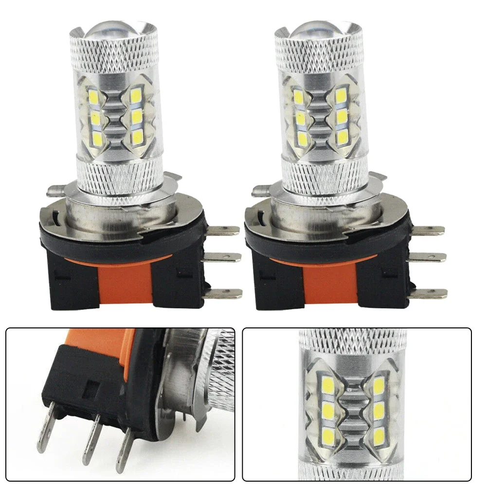 Bombillas de faros LED H15 para TRX420, TRX500, hechas con aluminio de alta calidad y cuentas de lámpara LED, fiables y duraderas