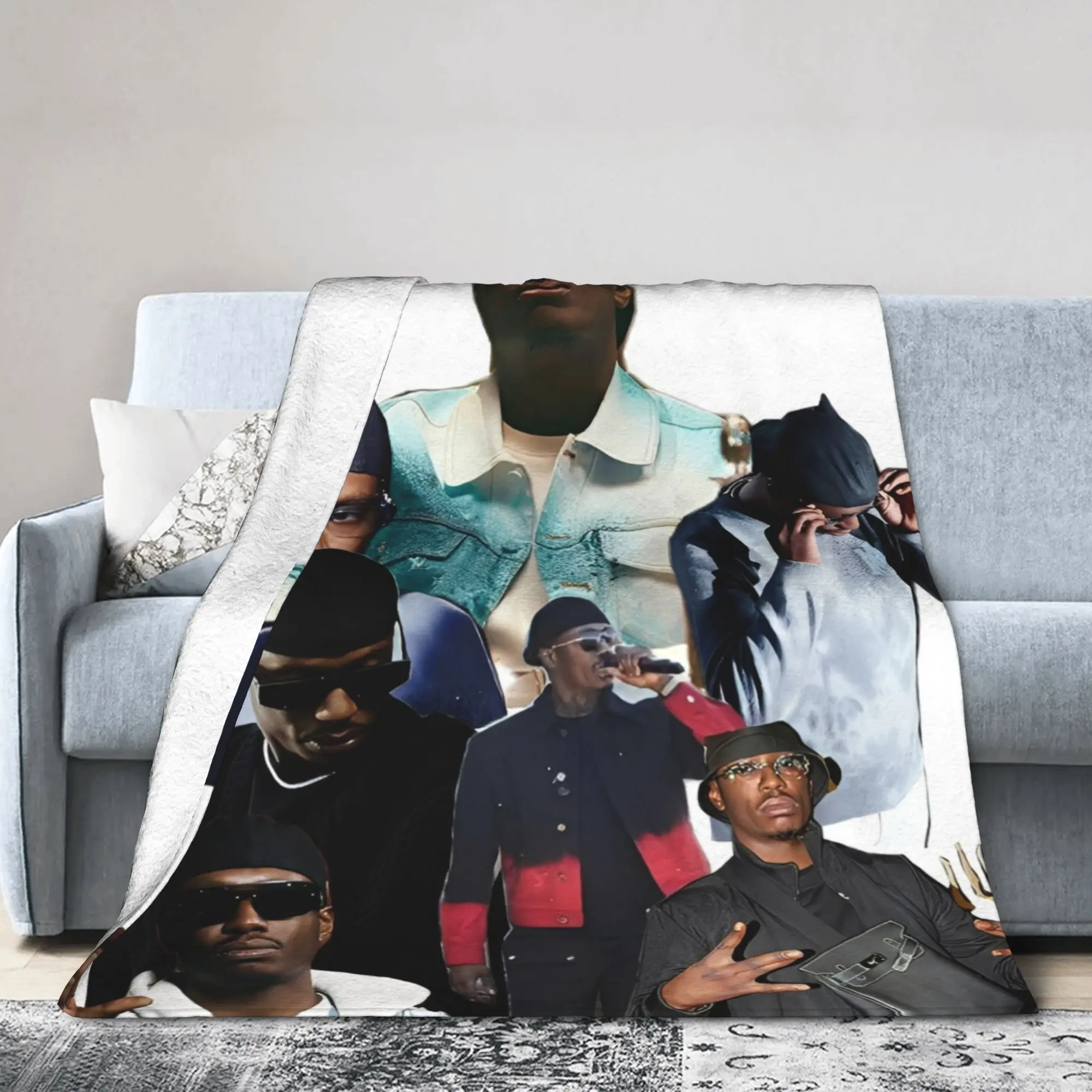 

Одеяло Hommage Werenoi Rapper Legend Never Die, фланелевое одеяло, коврик для кровати, дивана, мягкое теплое покрывало, многофункциональное