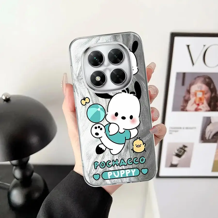 Soft Cover Phone Case for Xiaomi Redmi Note 14S 13 14 Pro Plus 12S 11S 11 12 Pro Cartoon Sanrio Melody