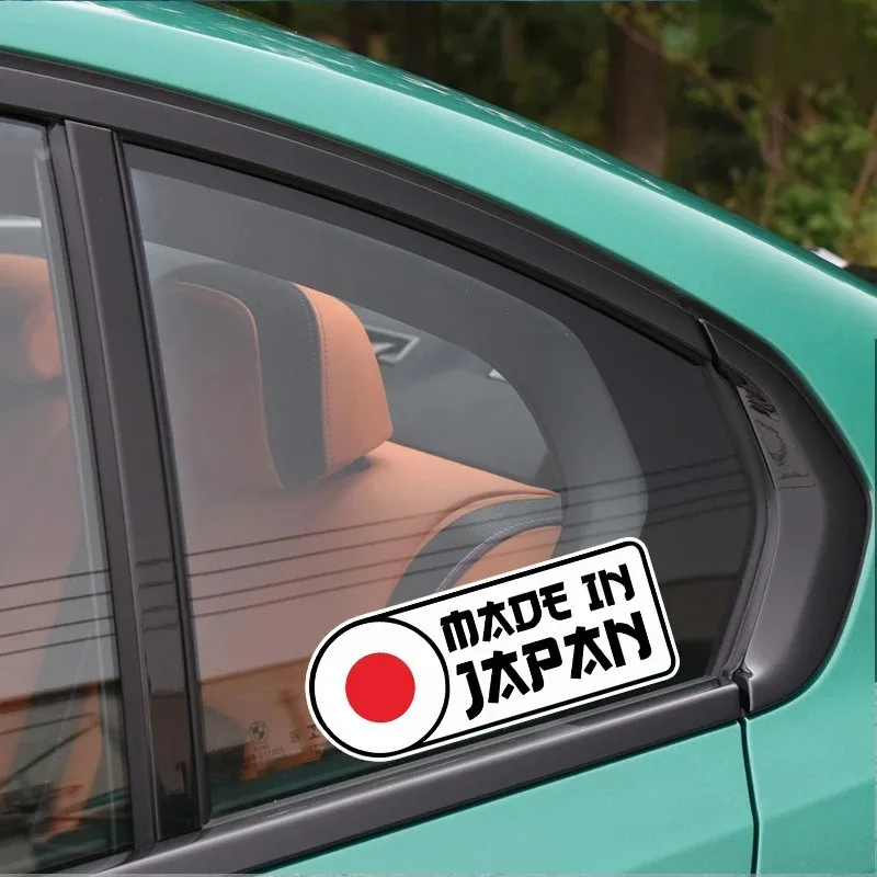 JDM Flag Bumper Reflective Sticker Vinyl Decal Japanese Car JDM Sticker For Honda