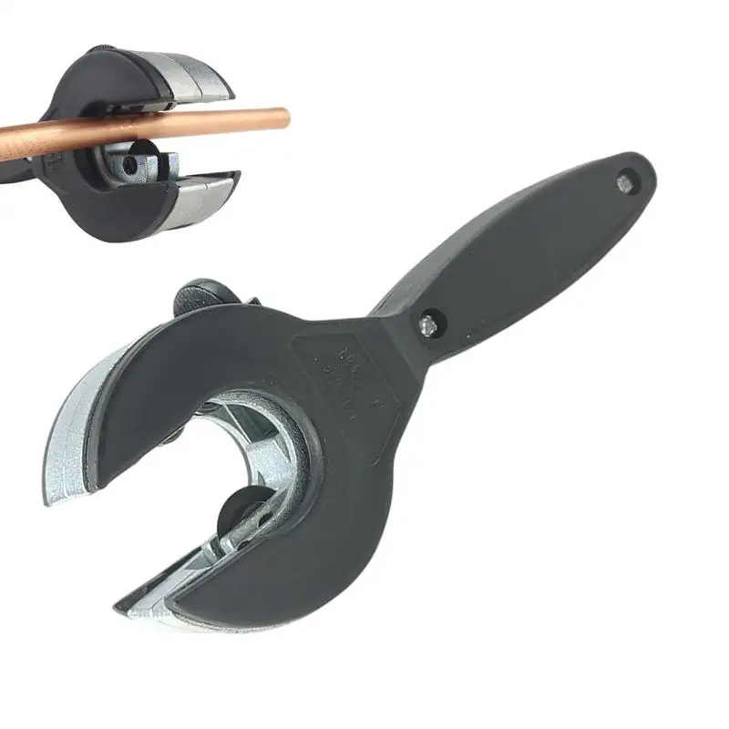 Copper Pipe Cutter 1/4inch To 7/8inch Tubing Cutter Close Quarters Ratcheting Pipe Cutter Compact 2 In 1 Tube Cutter Copper