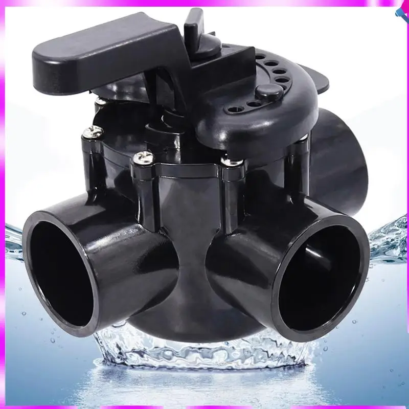 N96R 3Way Diverter Valve With 1-1/2In ID&2In OD PVC Pipe Diverter Valve For Ground Pool,Tub&Spa System Replacepart For 263037