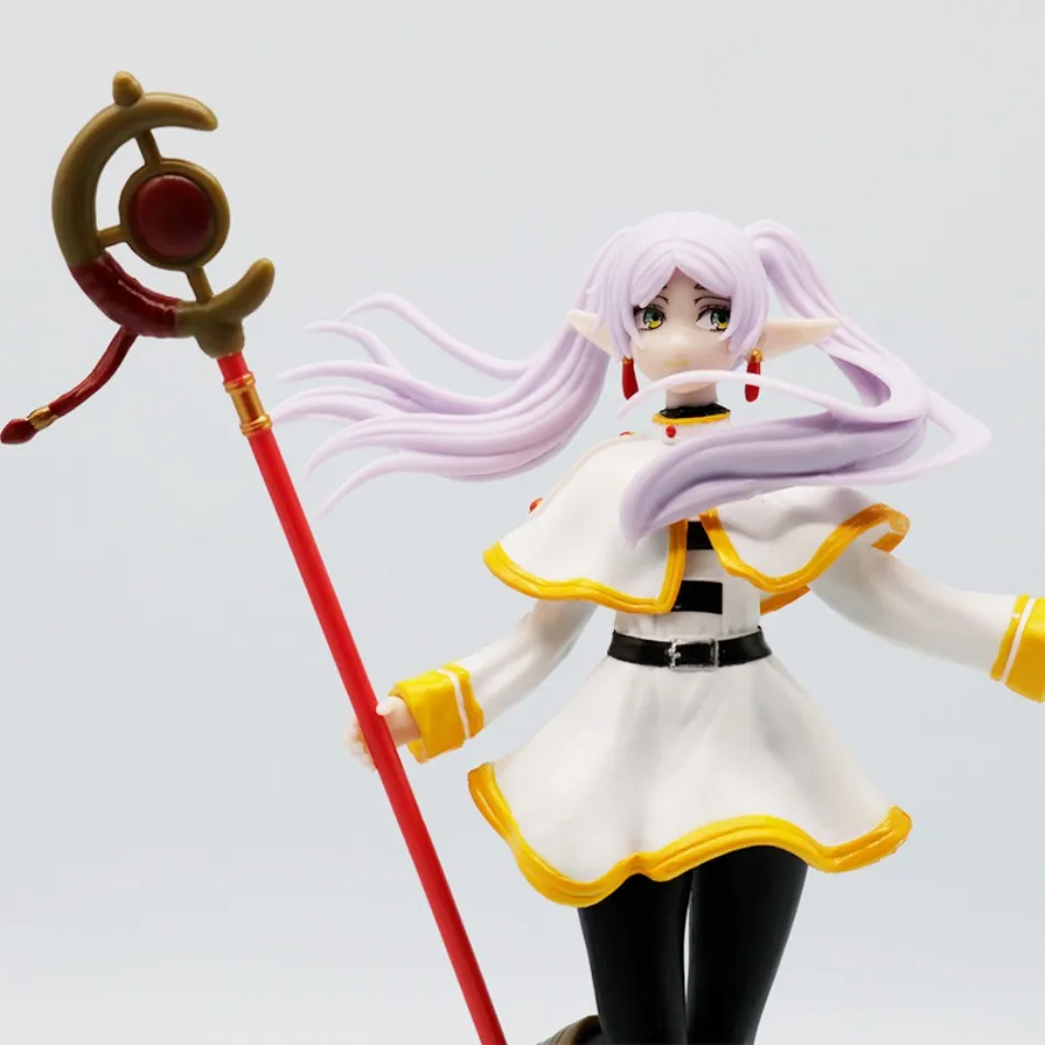 13-21cm Frieren Figur Frieren At The Funeral Figures Super Kawaii Cartoon Action Pvc Statue Cute Models Collection Dolls Gifts – Detail 11