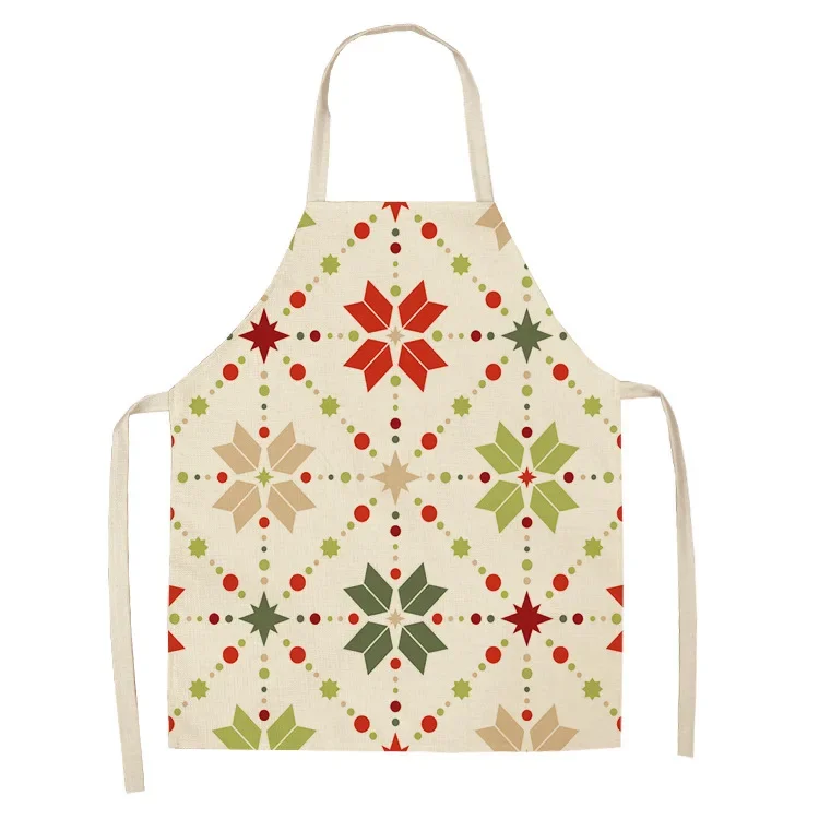 Christmas gift pattern goods for home kitchen customizable apron alpaca House cleaning Apron for children baking accessories