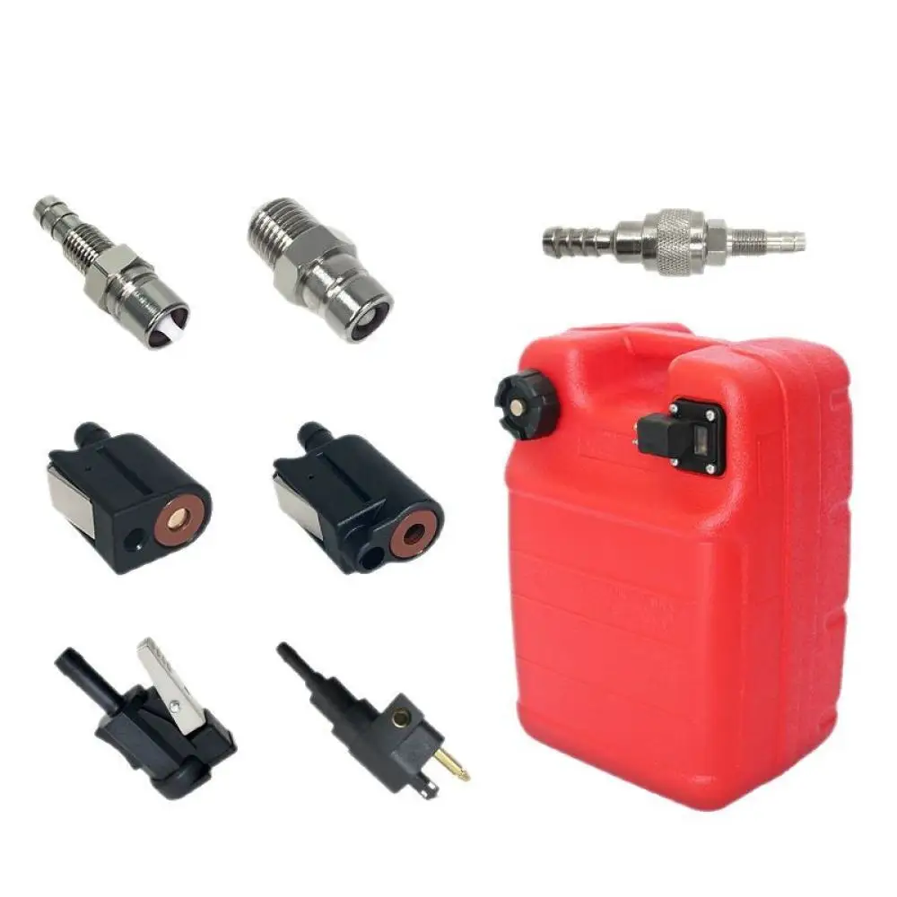 External Outboard Fuel Pipe Assembly Set For Yamaha Tohatsu Marine Boat Oil Tank Adapter Connector Sensor Gauge