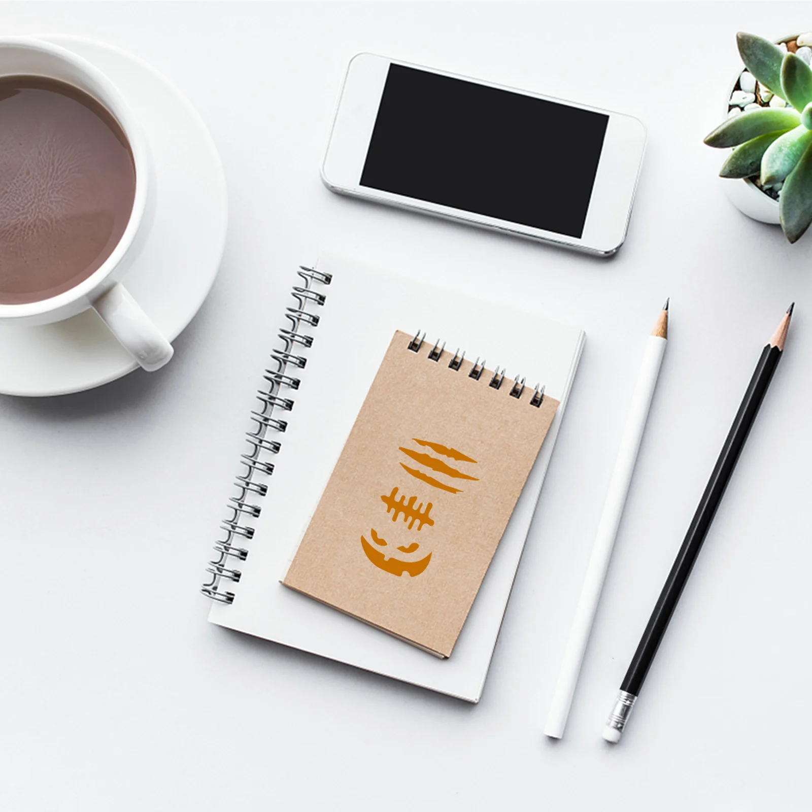 

20 шт., трафареты для рисования на Хэллоуин, многоразовые полые шаблоны для рисования для детей, сделай сам, ремесленный декор, дизайн тыквы, креативные конфеты, подарок