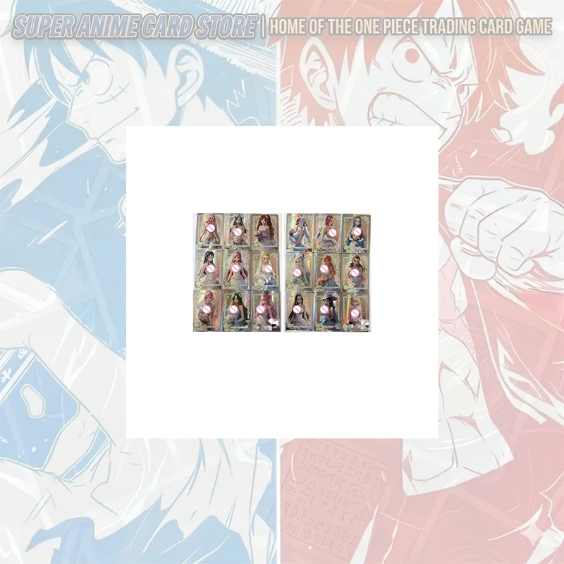 Japanese Anime ONE PIECE Card Set Yamato Nefertari D Vivi Boa Hancock Vinsmoke Reiju Perona Carrot NAMI Collectible Cards