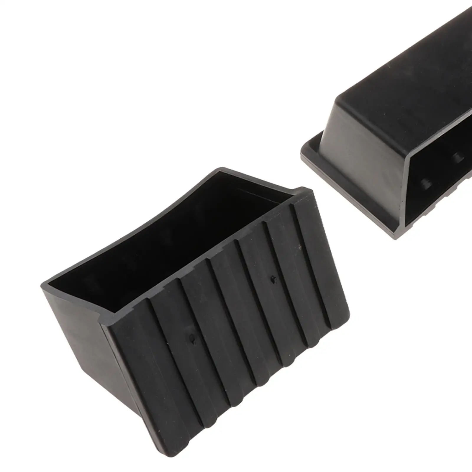 قطعتان من غطاء نهاية الأنبوب، جهاز تمرين سهل التركيب، واقيات غطاء القدم غير القابلة للانزلاق