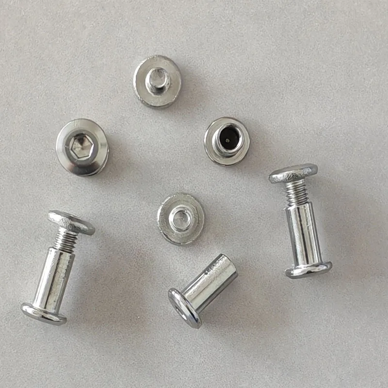 304 Stainless Steel Hexagon Socket Head Screws with Locking Splint & Nut Assortment M2-M10 Hardware Fastener Set