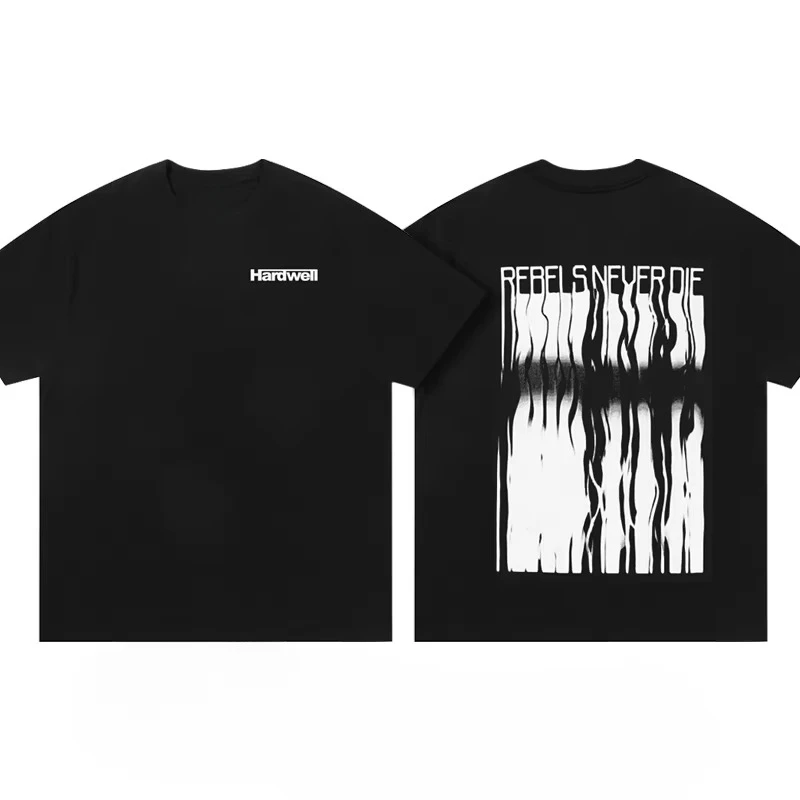Milestone Anniversary DJ Hardwell Revealed Electronic Music Brand Graphic Tee Cotton Mens Womens T-Shirt Y2K Streetwear