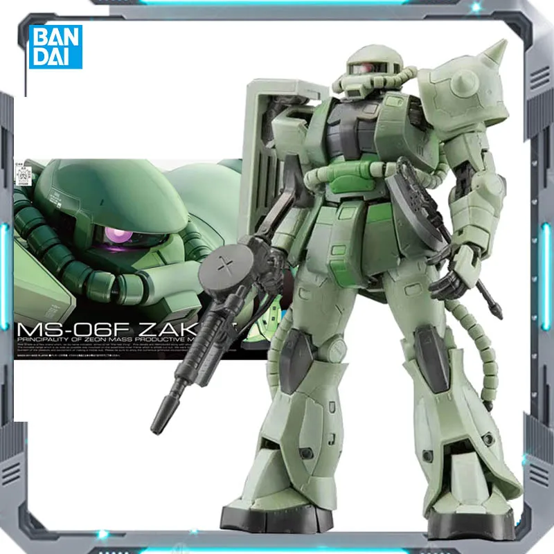 

Оригинальный комплект Modell Bandai, аниме-фигурка RG 1/144MS-O6F ZAKU 2, аниме-фигурка, сборная модель из ПВХ, игрушки для подарка унисекс