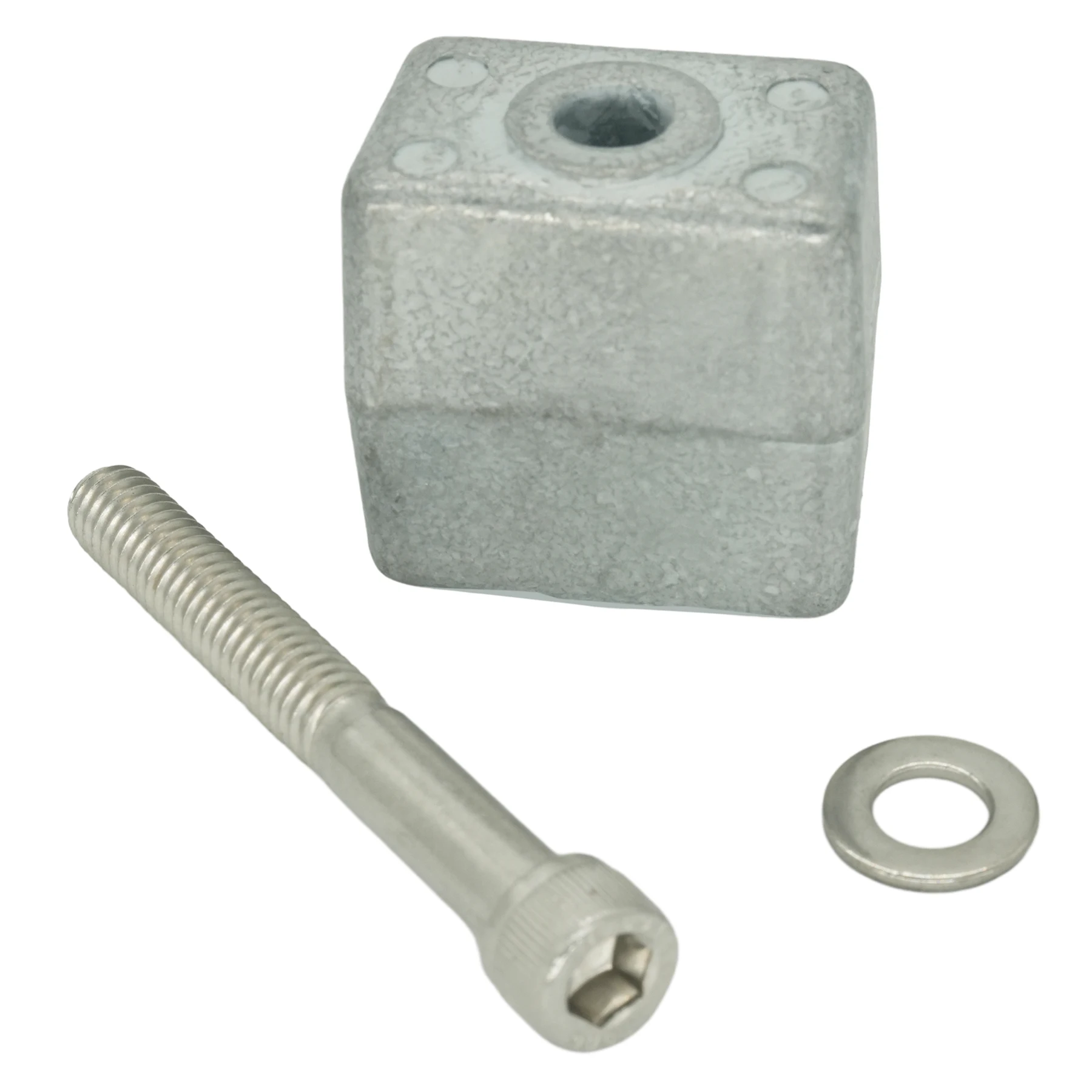 

393023 Boat Motor Zinc Anode with Bolt for OMC Johnson Evinrude BRP 3-235 HP Outboard Engine Drive System 0436745 0393023