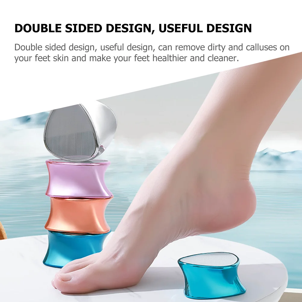 

Double Sided Callus Remover Foot Scrubber Pedicure Tool Dead Skin Remover Feet Exfoliator Foot Care Pedicure Tools