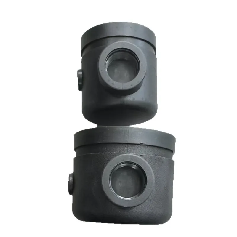 Plastic Pipe Head Plug with Side Female Thread DN80 DN100 DN150 for Water Pipeline Closure Fitting