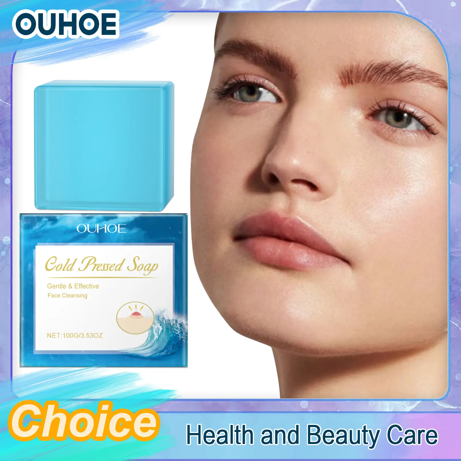 

Acne Remover Soap Cleansing Anti Pimples Pores Whitening Oil-Control Brighten Moisturizing Fading Dark Spots Face Wash Skin Care