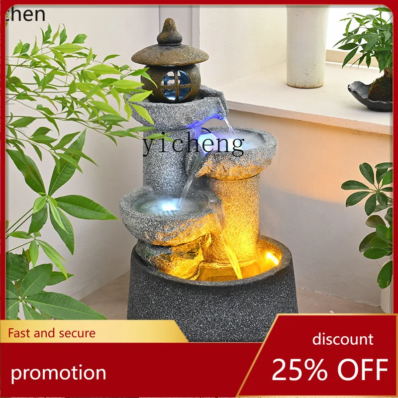 

HT Fountain Flowing Water Ornament Circulating Water Landscape Decoration