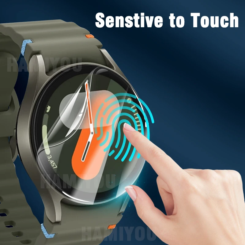 Soft Hydrogel Films Protective for Samsung Galaxy Watch 7 40mm 44mm Watch7 Ultra 47mm Smartwatch Screen Accessories Not Glass