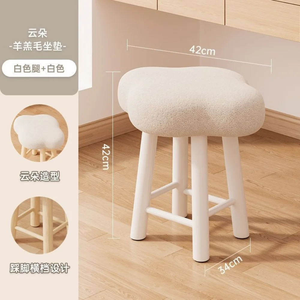 Internet celebrity makeup chair, household soft chair, ins minimalist style dressing table chair, girl bedroom nail art chair