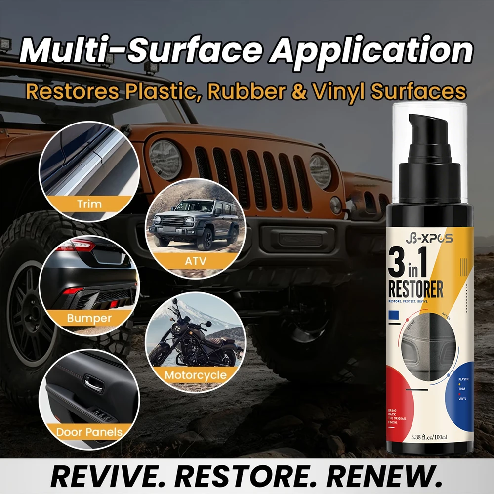 مُجدد تزيينات السيارات البلاست - مراجعة Trim Restorer Plastic وسعره