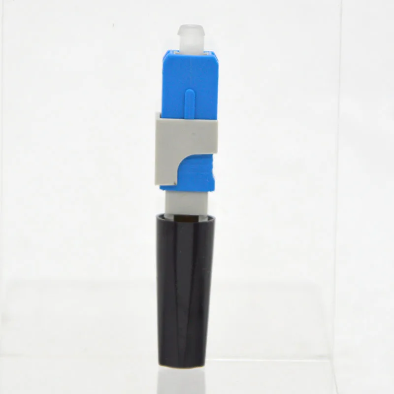 100PCS FTTH Fiber Optic Fast Connector Adapter Fiber Pre-Embeded Tech Low Insertion loss Ease of installation Wholesale