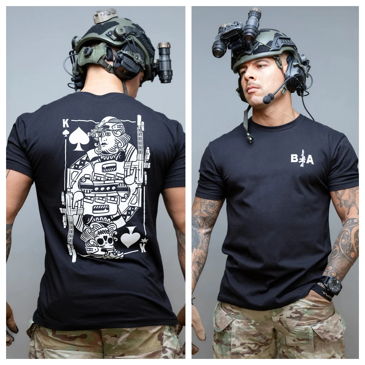 Hard Times Military Tactical Art Style Summer Casual T-Shirt Men's and Women's Luxury Brand Top 2026 New