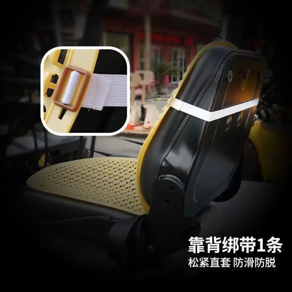 Forklift Cushion Summer Weather Ventilation Cushion Truck Car  Plastic Cushion Breathable Excavator Forklift Cool 1PC