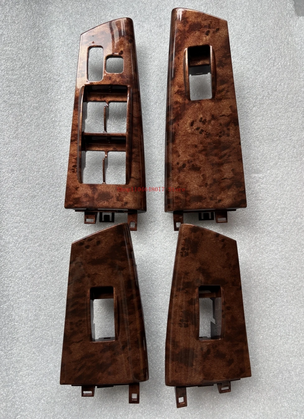 

Four Door Window Woodgrain Glass Window Switch Panel Fits For TOYOTA COROLLA SED LE 2004 2005 2006 2007 2008 Car Accessories