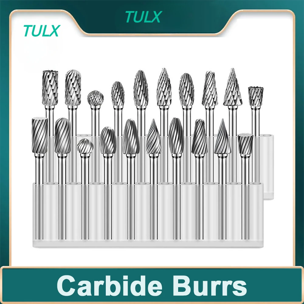 TULX Rotary Carbide Burrs Set 1/8\