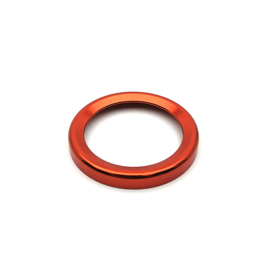 Make a Lasting Impression with the Eye Catching Orange Ignition Start/Stop Button Cover Ring for Ford Maverick 2022