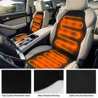 Car Seat Heating Cushion Cover for Winter/Cold Days 12V Car Heated Seats Winter Seat Heater Car Electric Heated Seat Universal