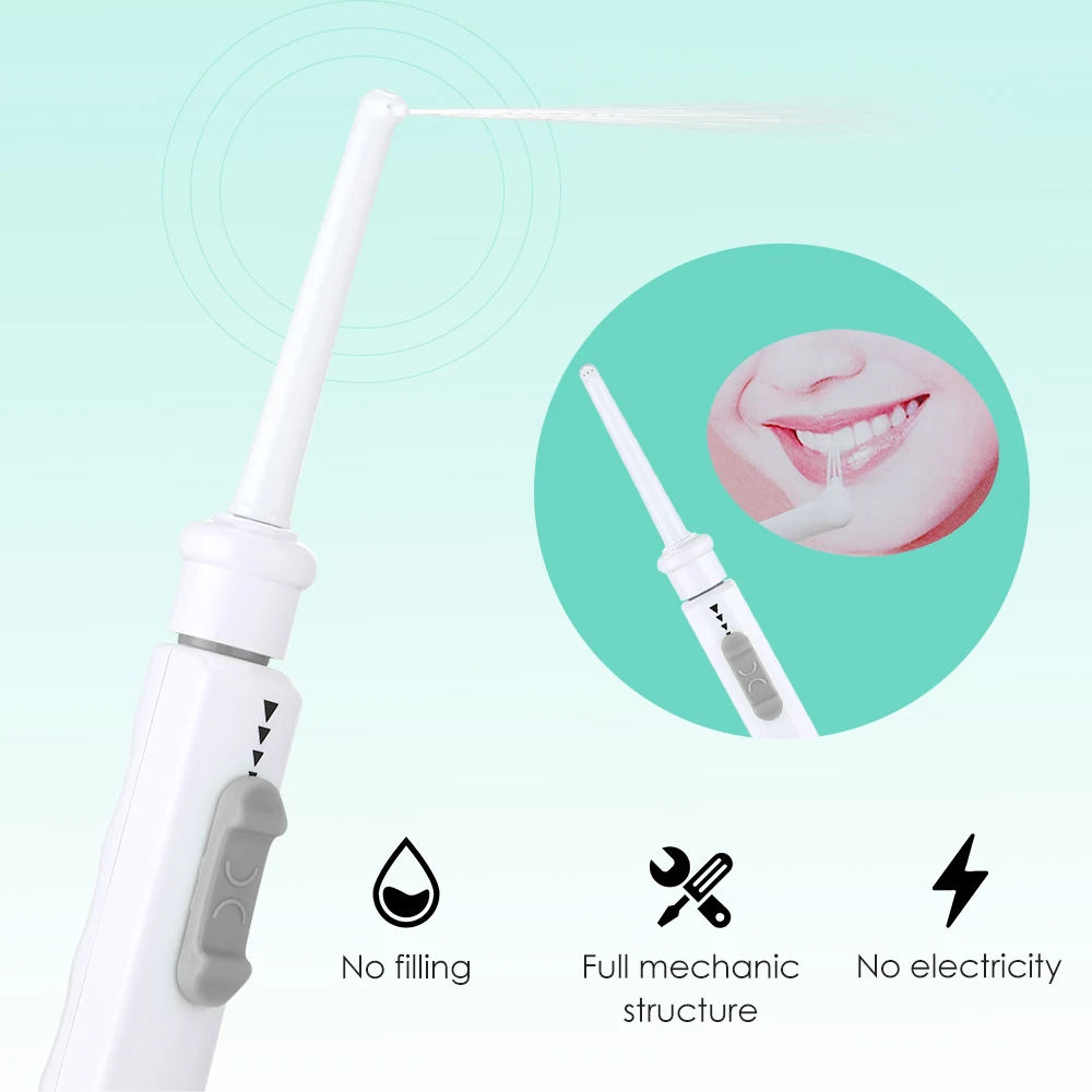 New Faucet Oral Irrigator Portable Teeth Cleaner Dental Water Flosser Pressure Adjustable Water Pick Jet Flossing No Charge Need