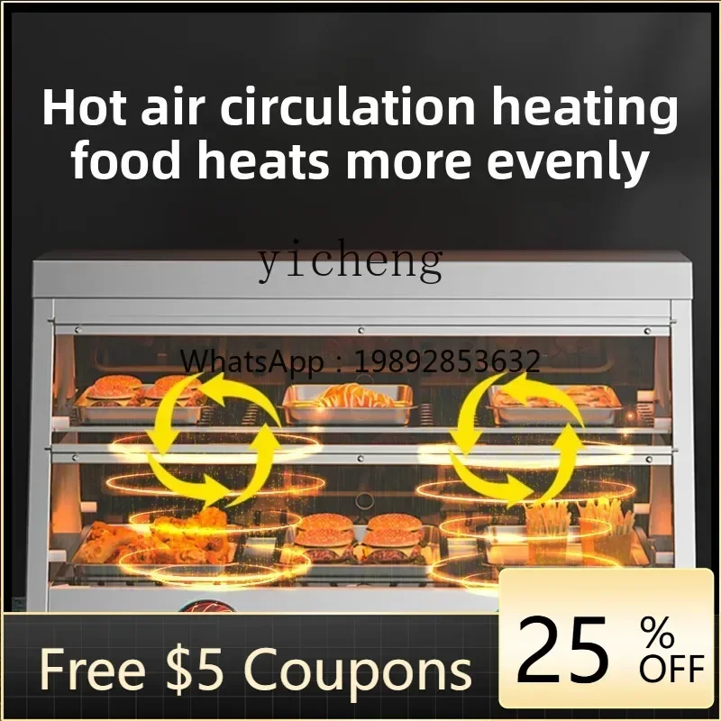 

AA Food Insulation Cabinet Commercial Heating Constant Temperature Insulation Box Fried Chicken Burger Cake