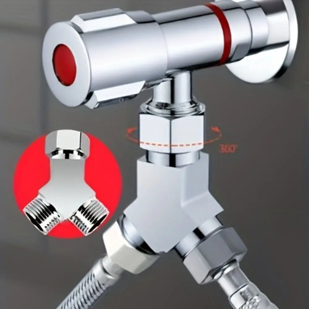 

Адаптер для водопроводных труб с резьбой G1/2, с внутренней/наружной резьбой, нержавеющий, трехходовой соединитель, простой в установке, многофункциональный.