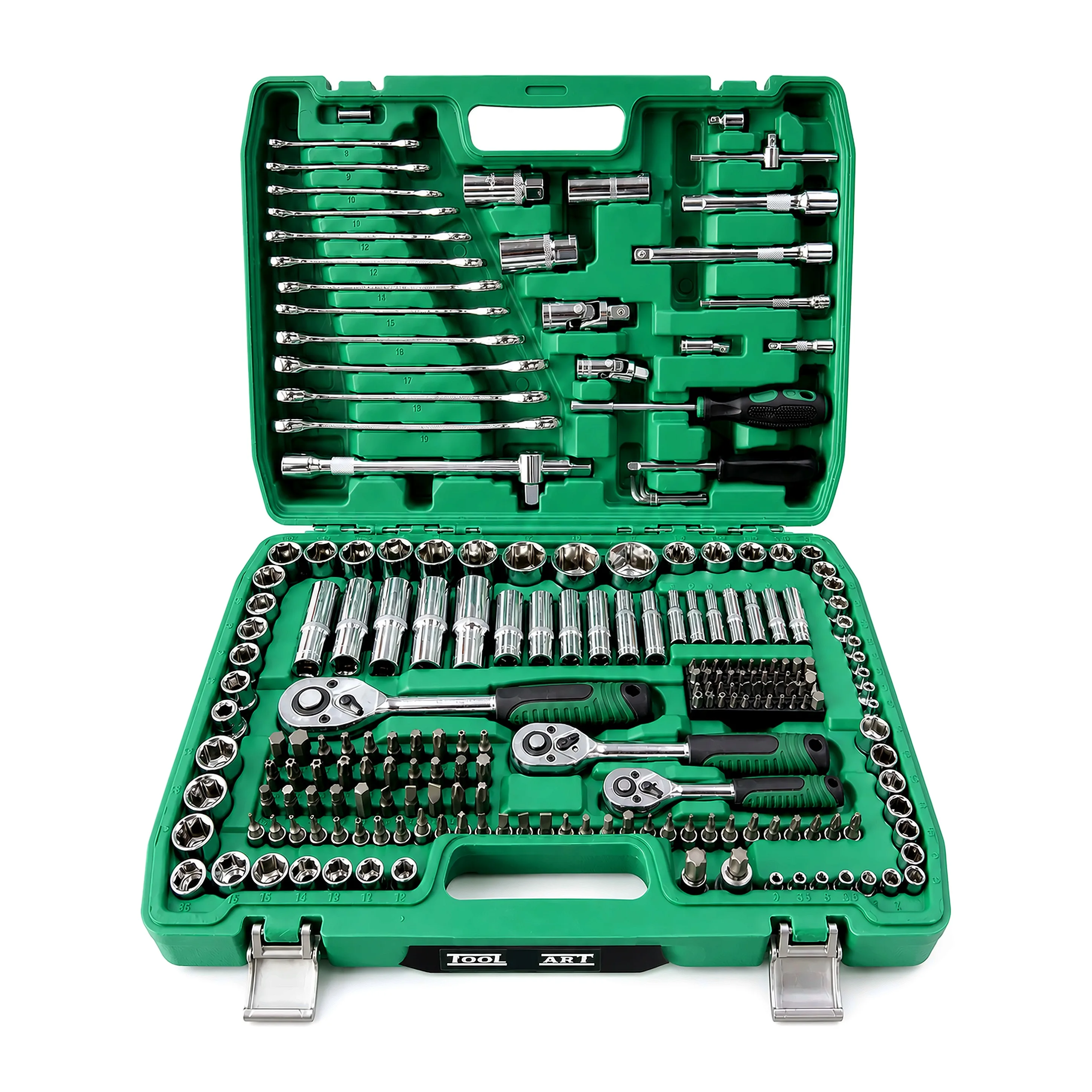 Practical 216 Pcs Multifunctional OEM Hand Tools Household Vehicle Repair Combination Toolbox Set