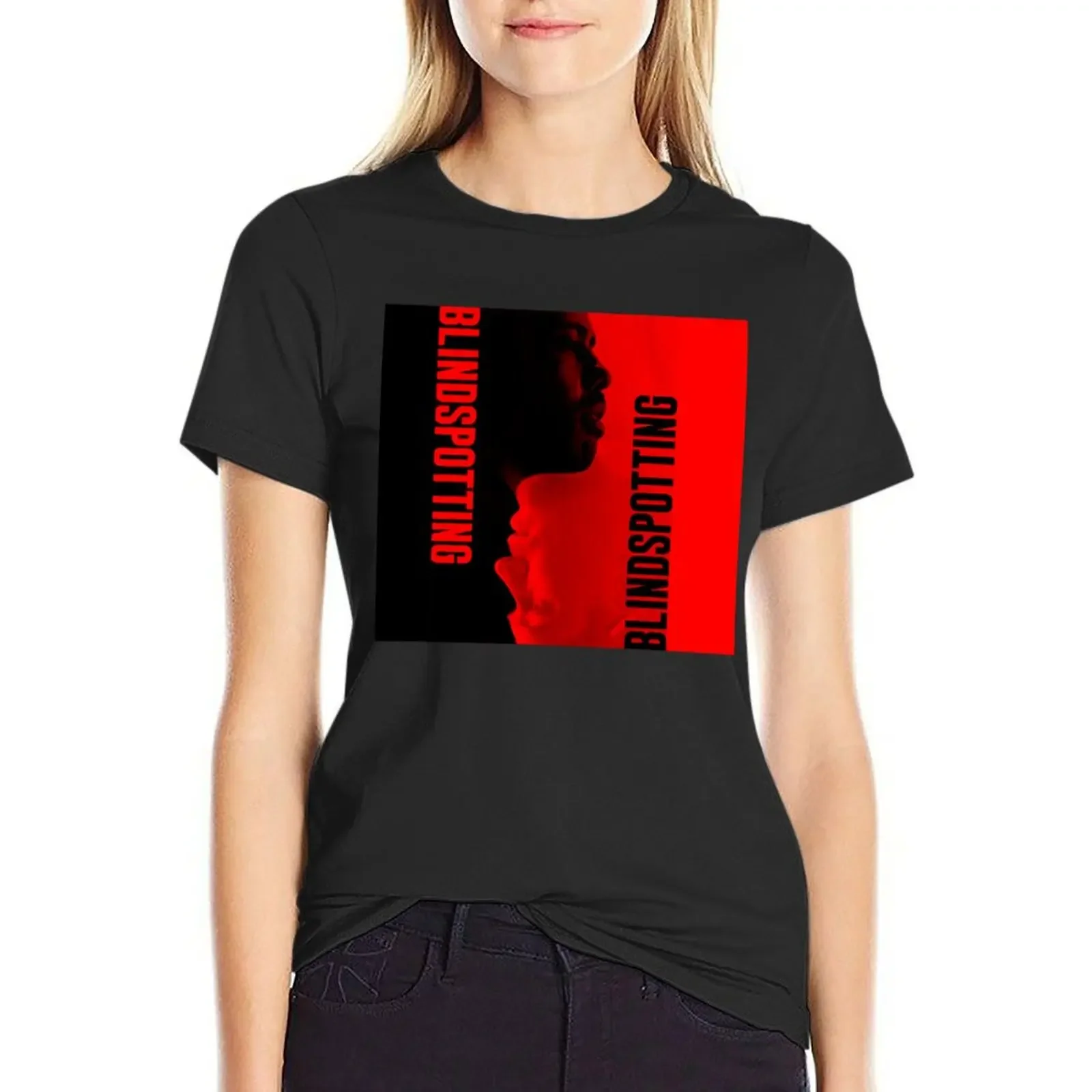 

Blindspotting Red T-Shirt aesthetic clothes tops animal prinfor oversized womans clothing