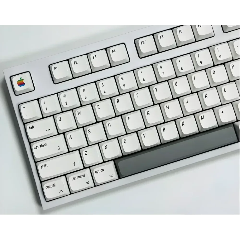 GEFENSI Apple Wind MAC Keycaps PBT XDA Height English Japanese Korean 127 Keys For Mechanical Gaming Keyboards Customized Keycap
