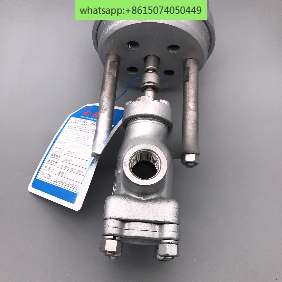 Stainless steel pneumatic two-position shut-off valve ZSQ ZSC-402R steam vulcanization valve DN15 DN25 32 40 50