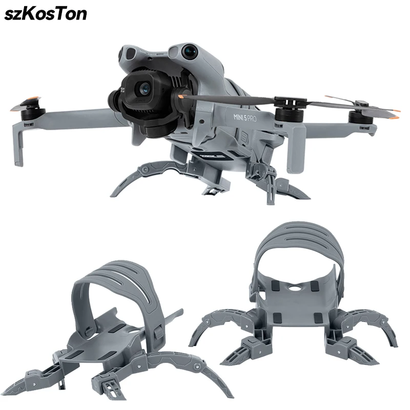 Landing Gear For DJI Mini 5 Pro Foldable Expansion Landing Gear Landing Kit For DJI Mini 5 Pro Drone Accessories