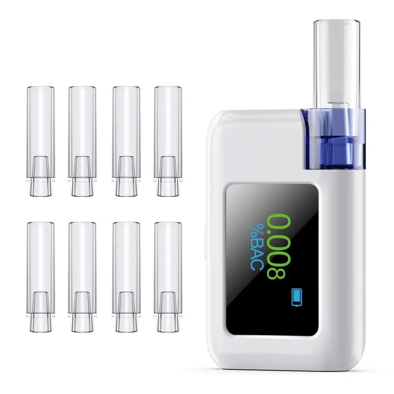 Alcohol Tester Blowing Type Drunk Driving Detection And Measurement Alcohol Testing Instrument Household High-Precision Portable