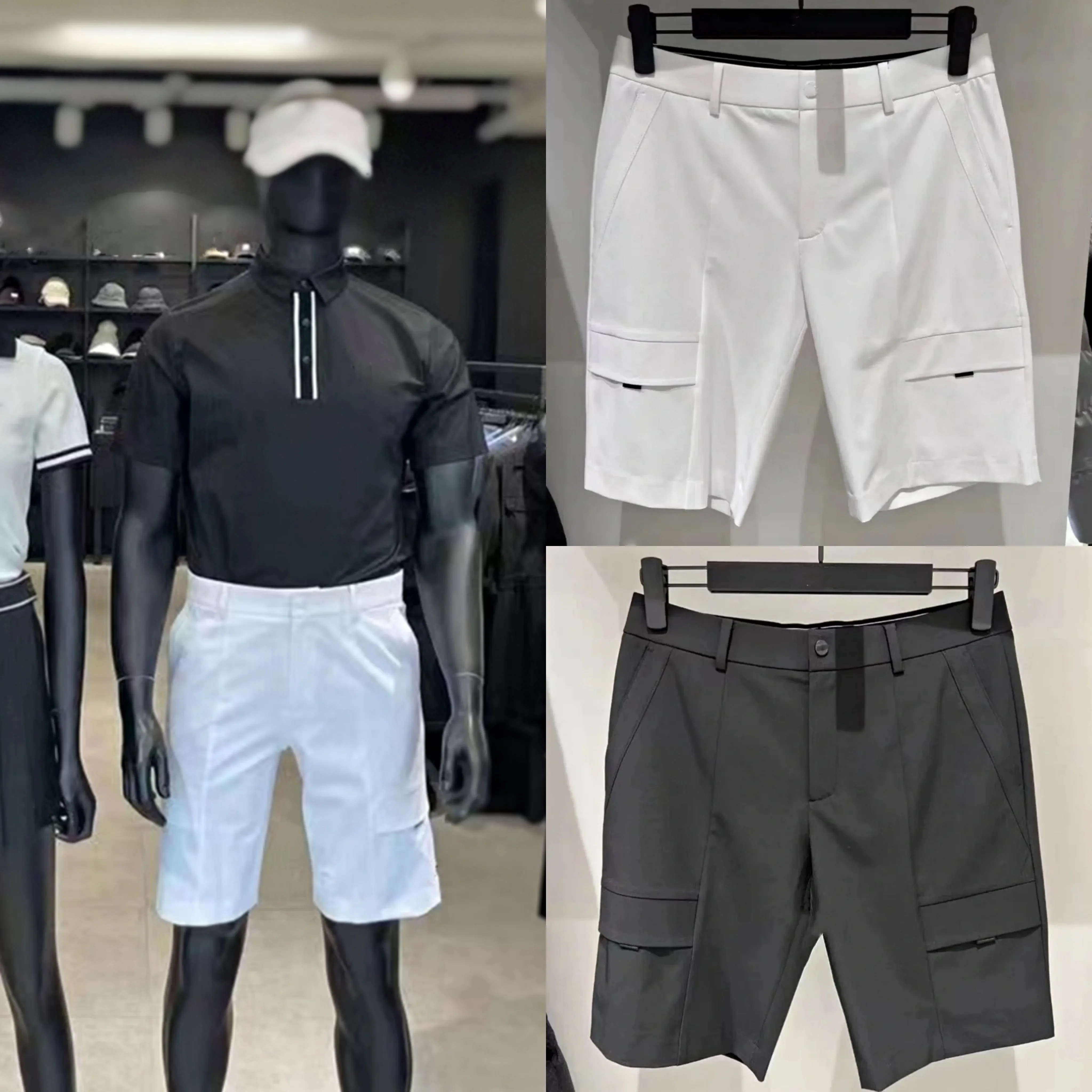 2025 Golf Men's Shorts, Outdoor Quick Drying Breathable Golf Sports Pants, Casual And Simple Five Quarter Pants