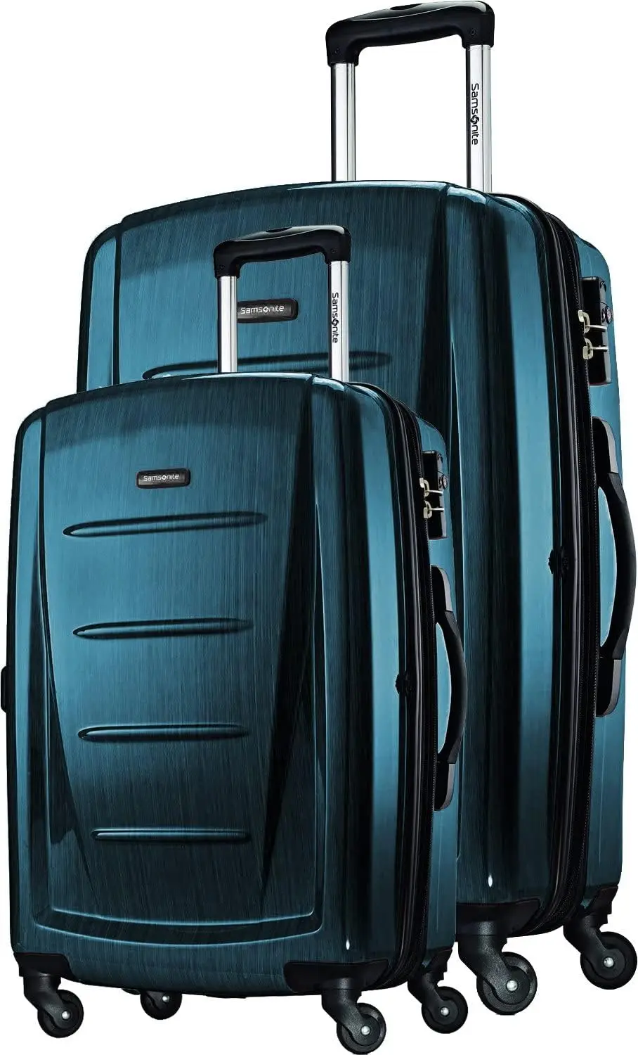 Winfield 2 Hardside Expandable Luggage With Spinner Wheels (Teal, 2-Piece Set (20/28))