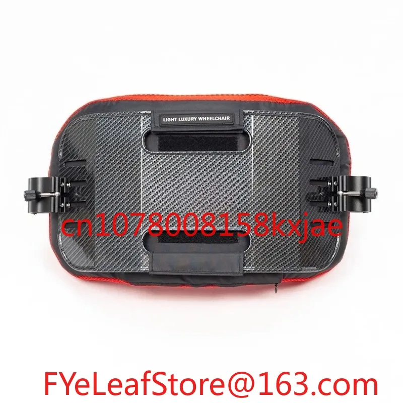 Backrest, waist protection, easy to exert force, breathable, quick disassembly, aluminum alloy wheelchair cushion