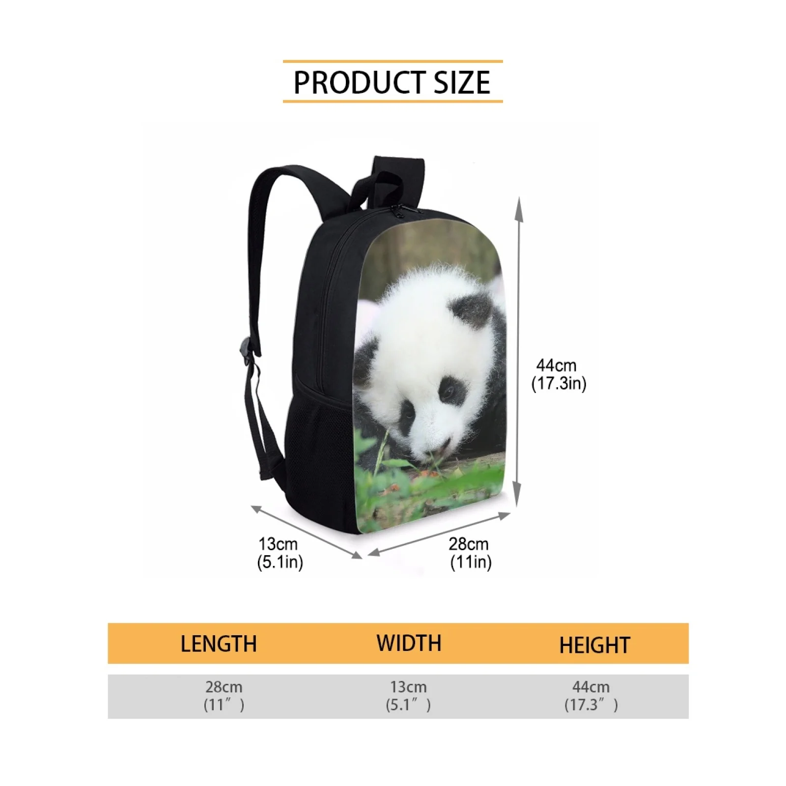 Cute 3D Panda Printed School Bags for Girls Boys Kids Backpacks Children Book Bags Junior Schoolbag Student Bookbags sac a main