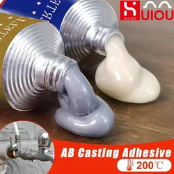 Strong Caster Glue Cold Welding for Metal Stainless Steel Aluminum Alloy Repair Tool Radiator High Temperature Resistant AB Glue