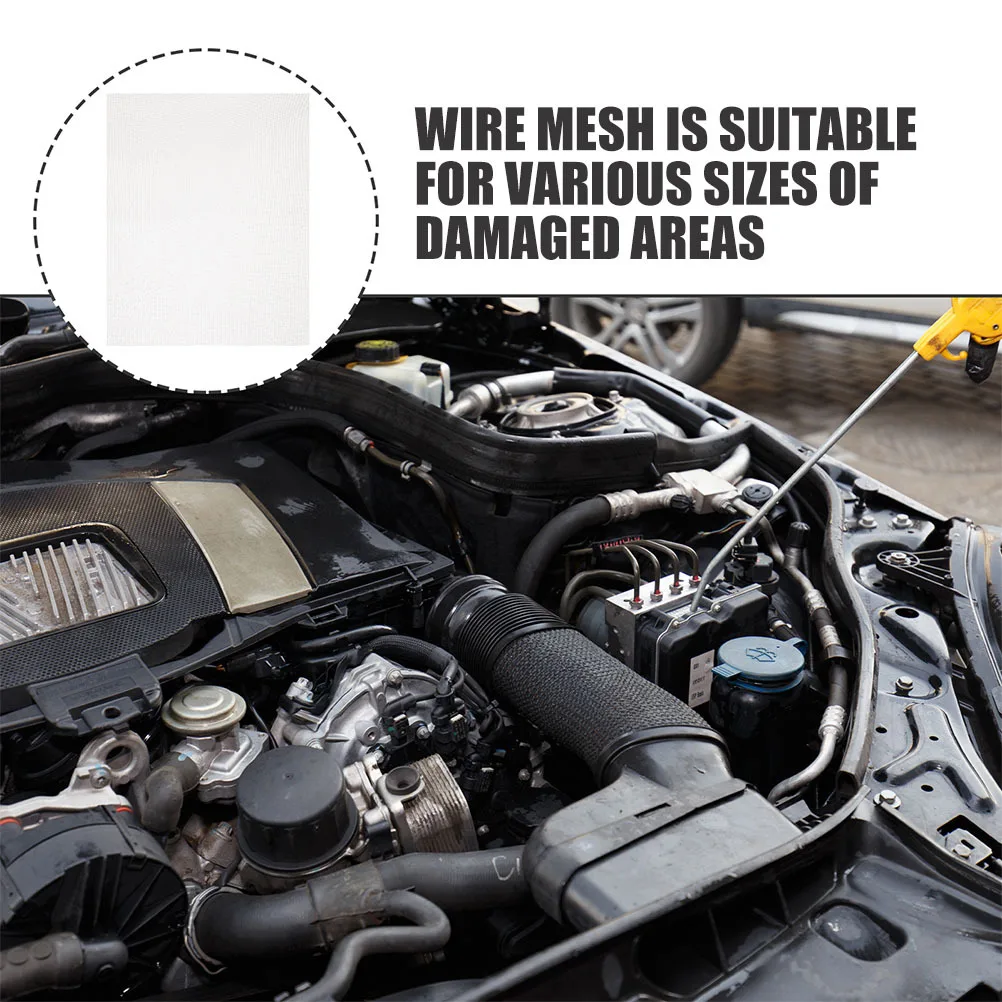 

10pcs Welding Screen Car Bumper Repair Kit Metal Wire For Auto Bumper Repair Welding Mesh Kit Metal Mesh Sheet